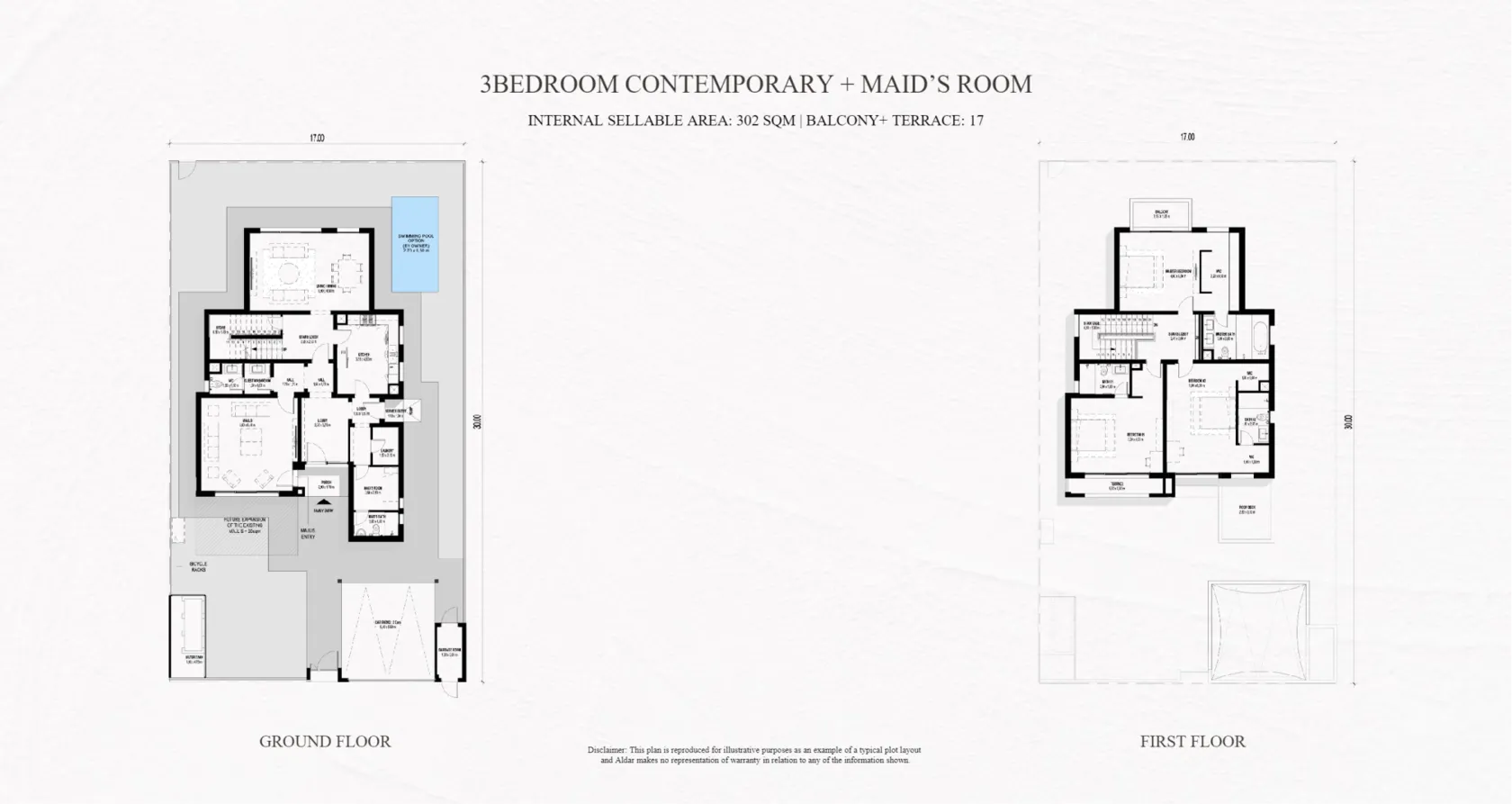 Fay Al Reeman I villa floor plan 3