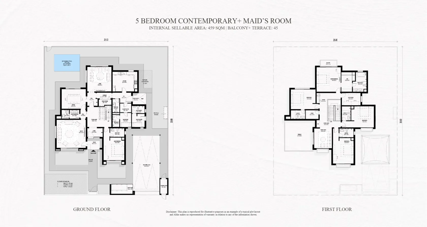 Fay Al Reeman II villa floor plan 3