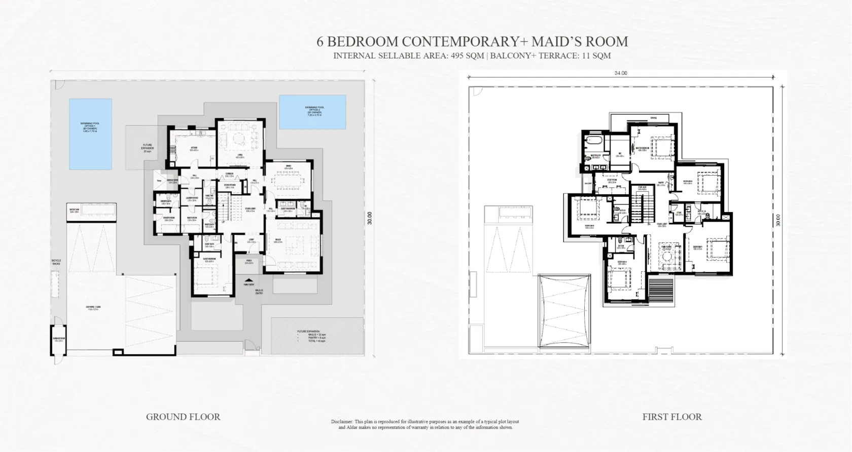 Fay Al Reeman II villa floor plan 6