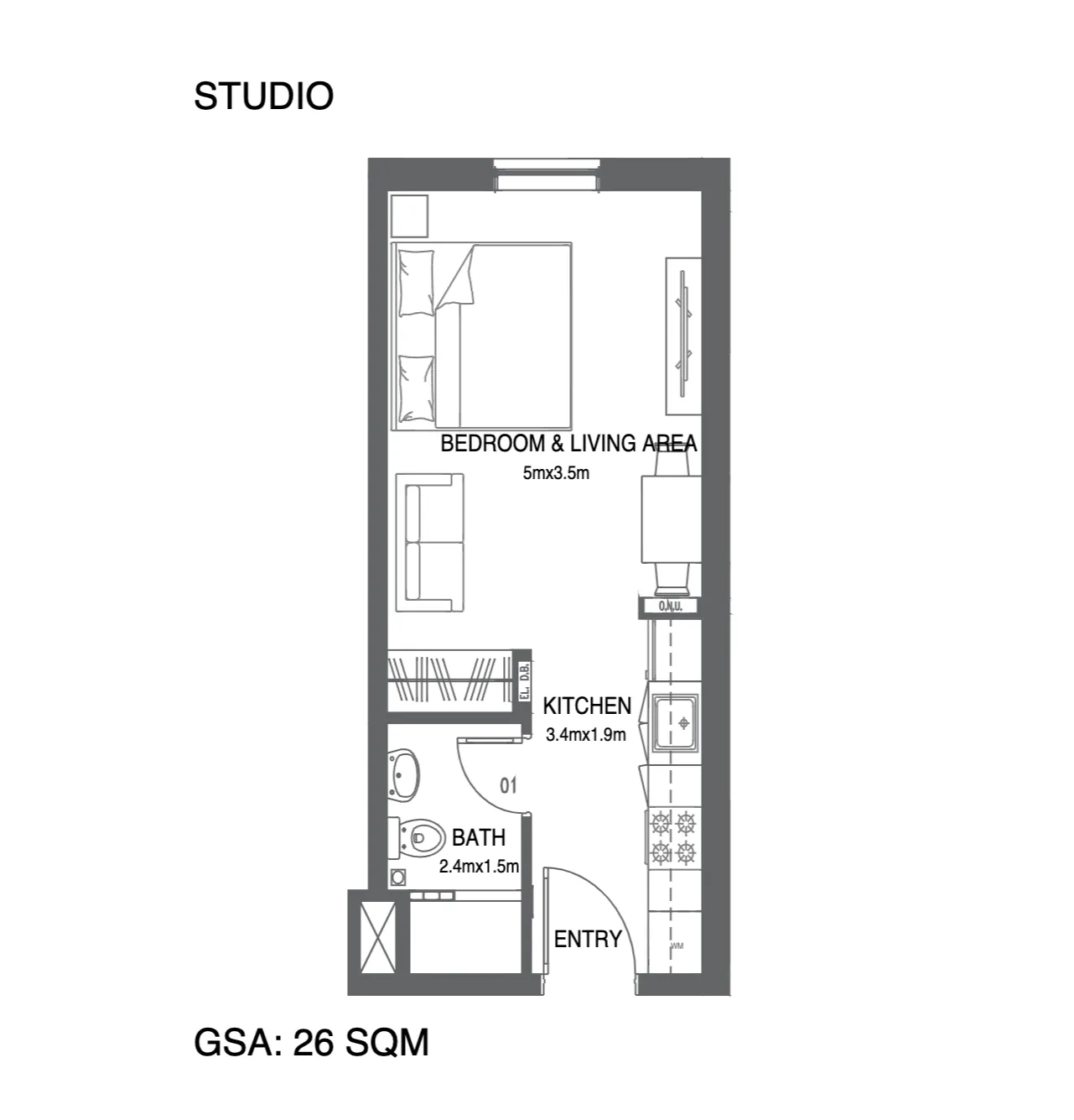 Reeman Living apartments floor plan 4