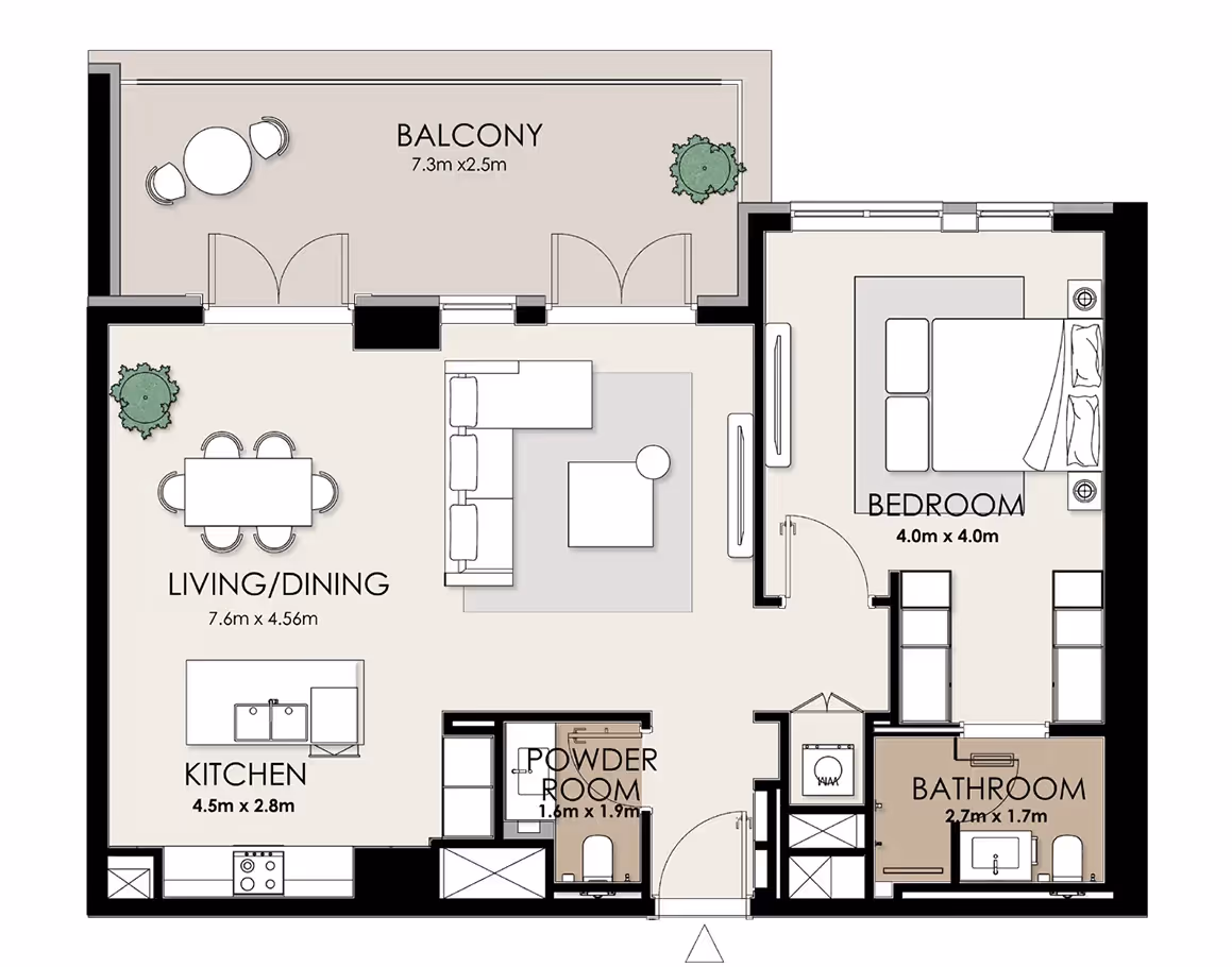 Nawayef Park Views apartments floor plan 1