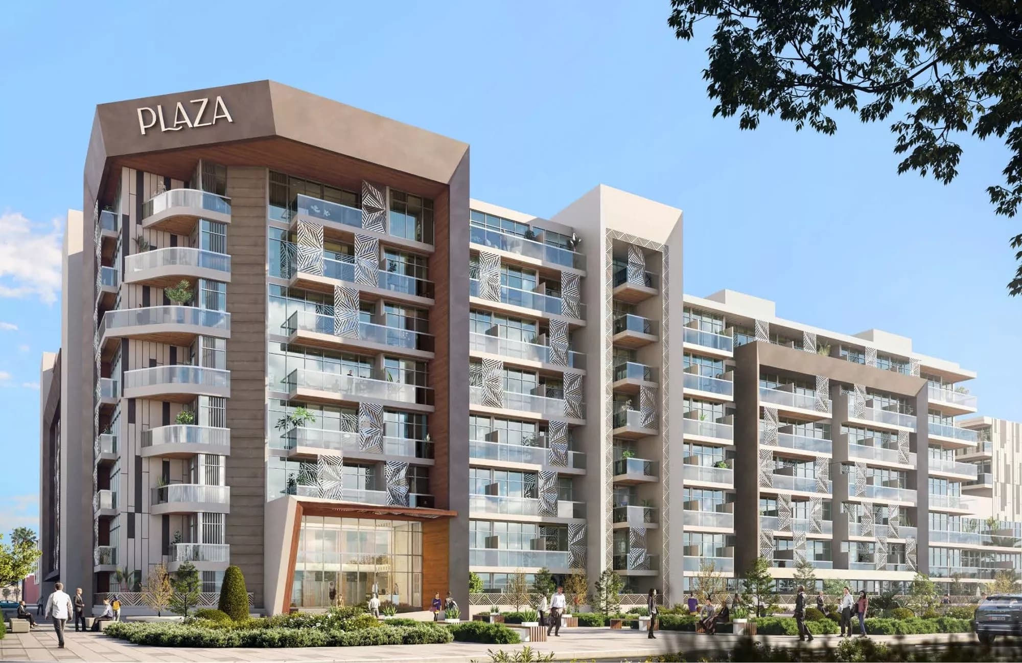 Plaza exterior 4