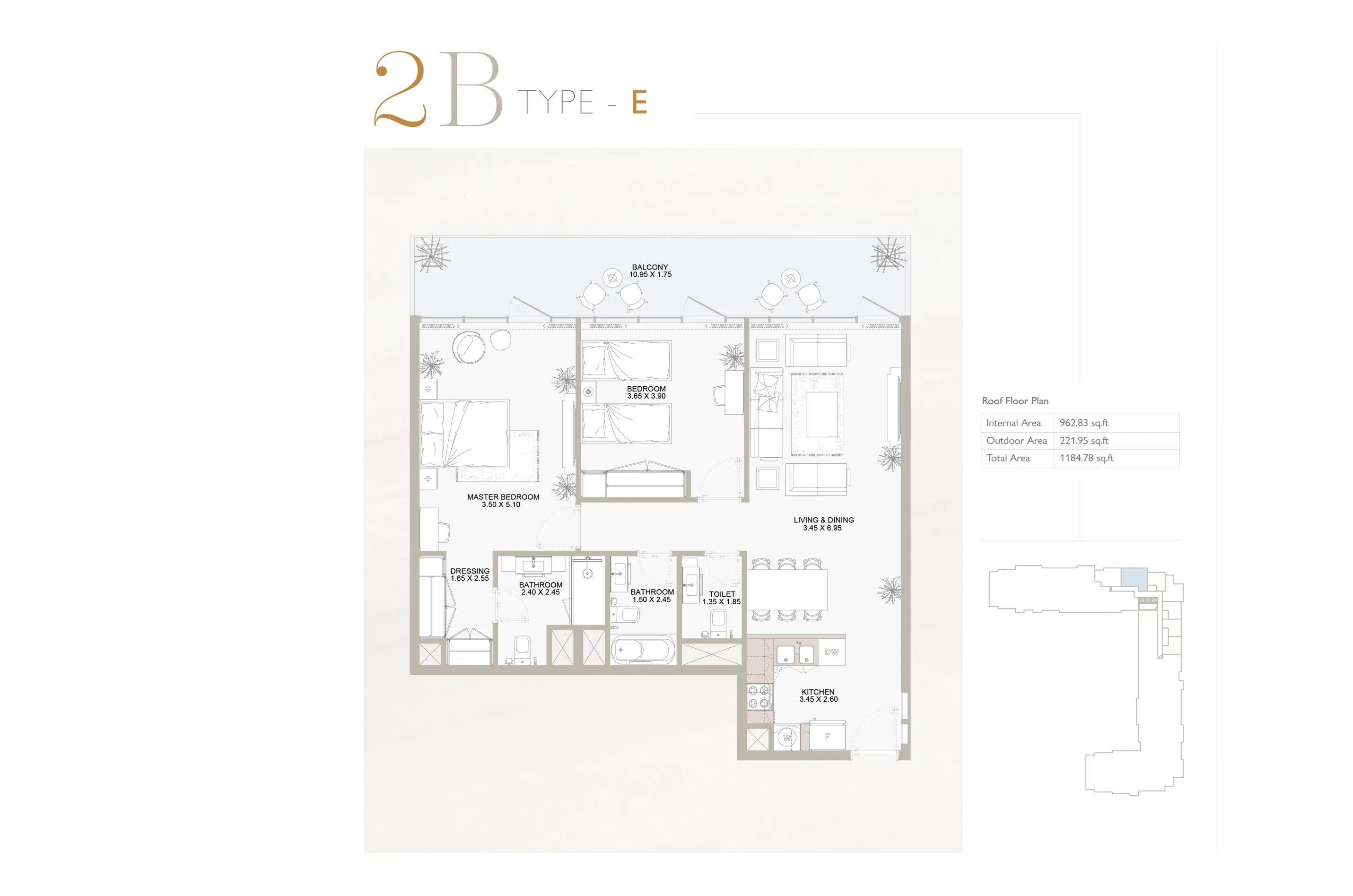 Plaza apartments floor plan 1