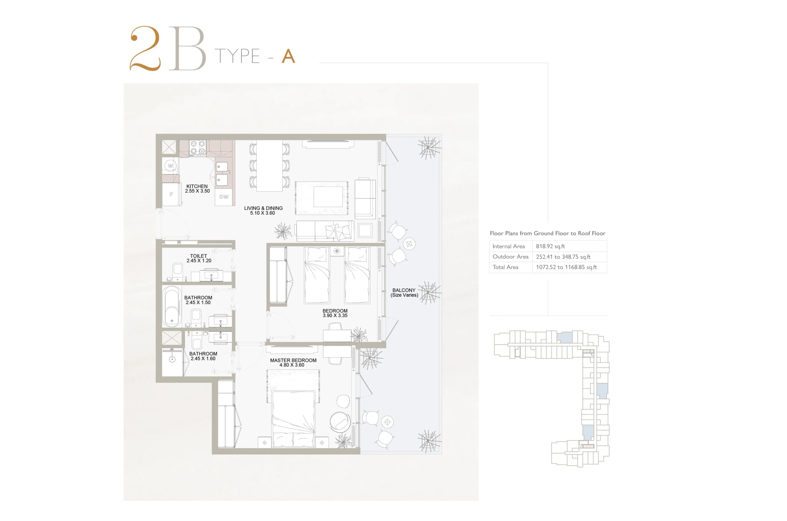 Plaza apartments floor plan 5