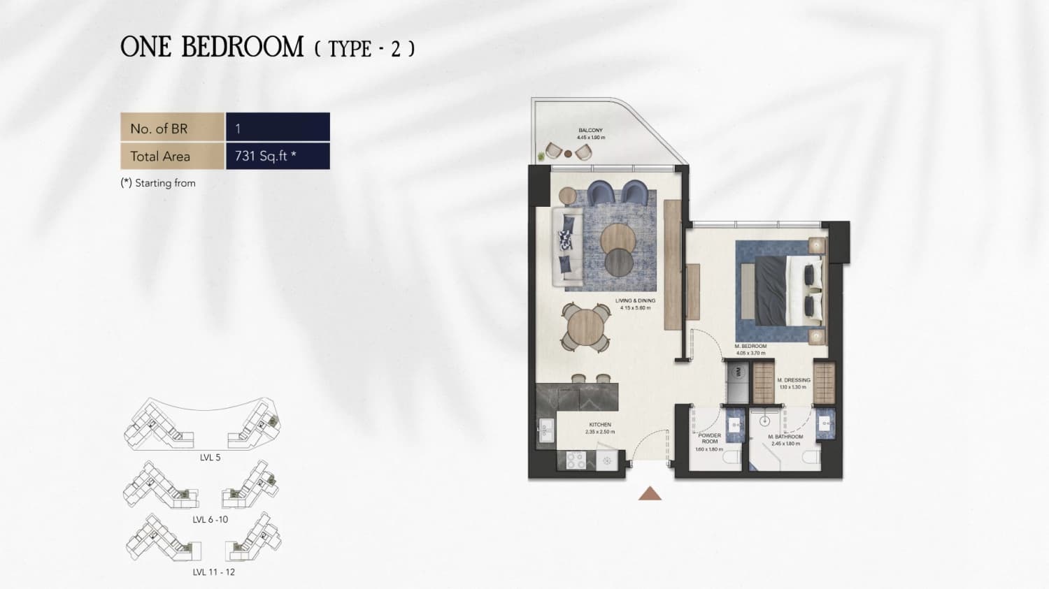 Seamont Autograph Collection Residences apartments floor plan 3