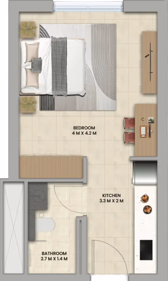 Nouran Living apartments floor plan 4