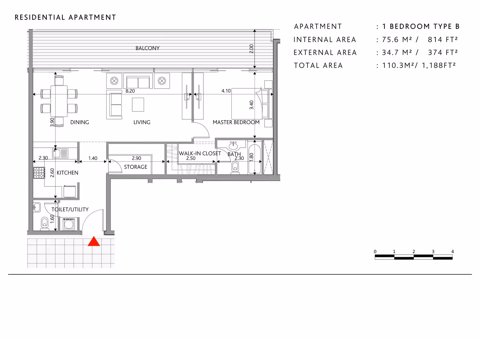 Bloom Park View apartments floor plan 2