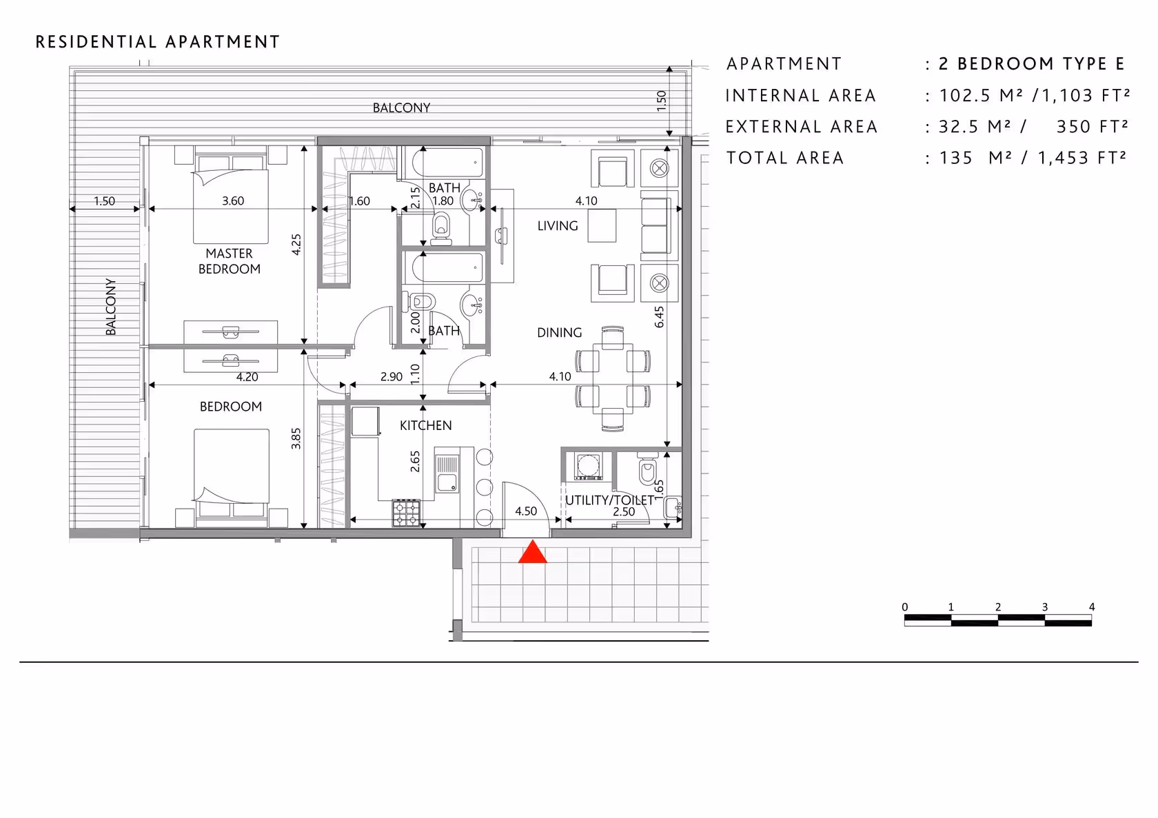 Bloom Park View apartments floor plan 4