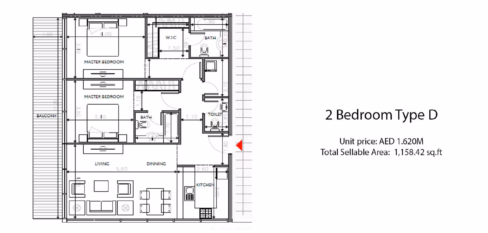 Soho Square apartments floor plan 2