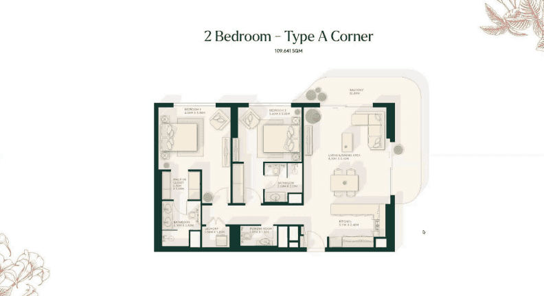 Gardenia Bay apartments floor plan 3