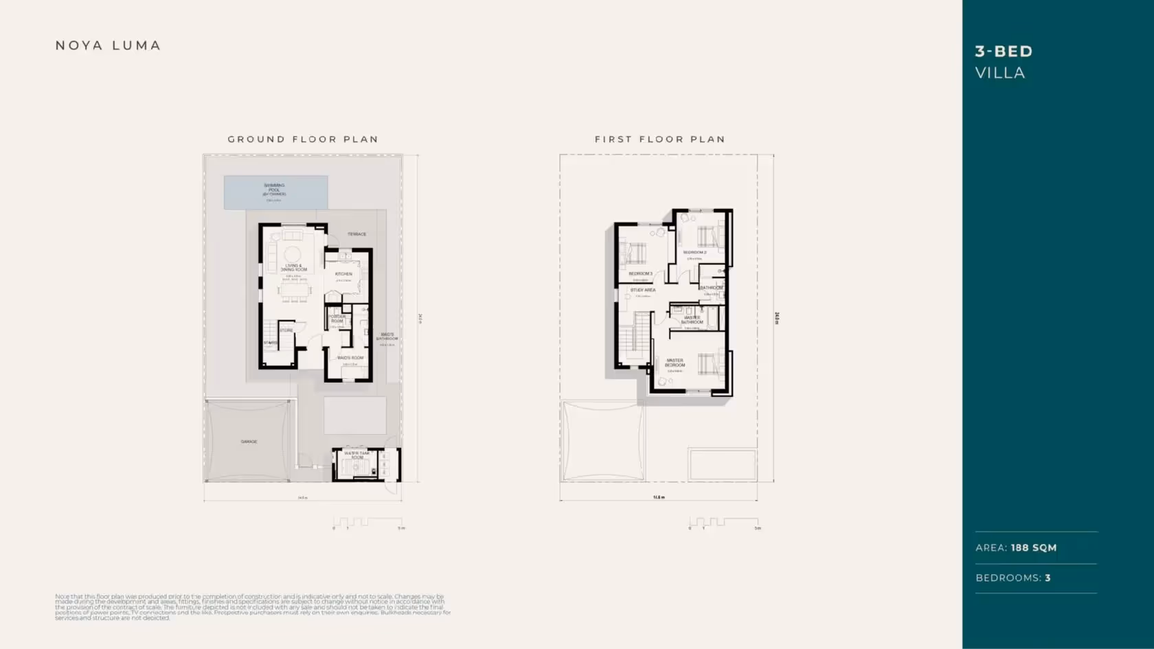 Noya Luma villa floor plan 3