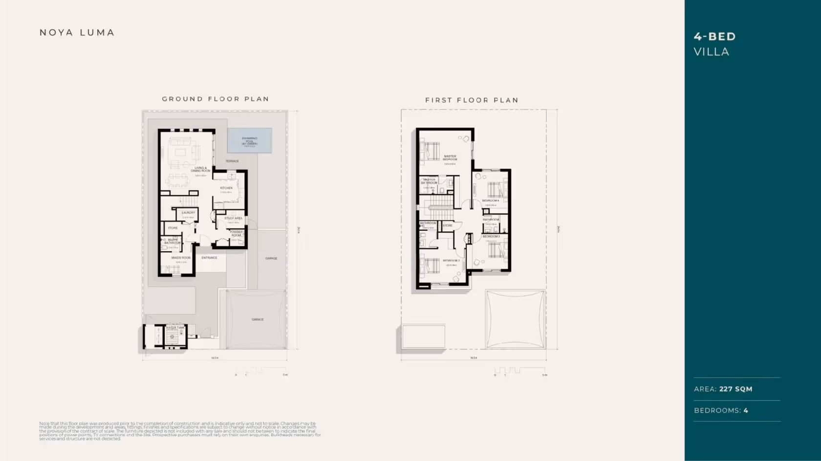 Noya Luma villa floor plan 2