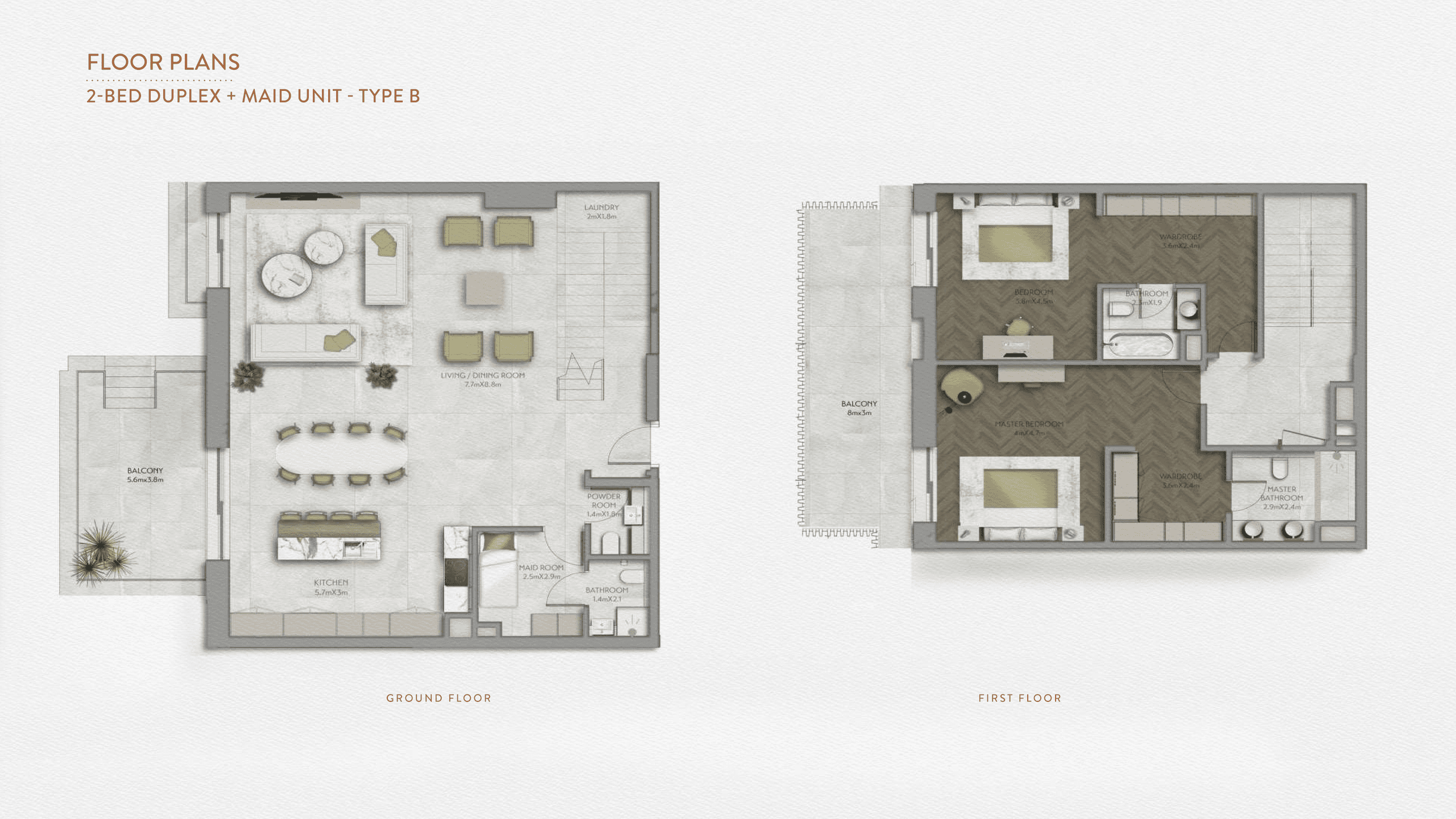 Sama Yas apartments floor plan 5