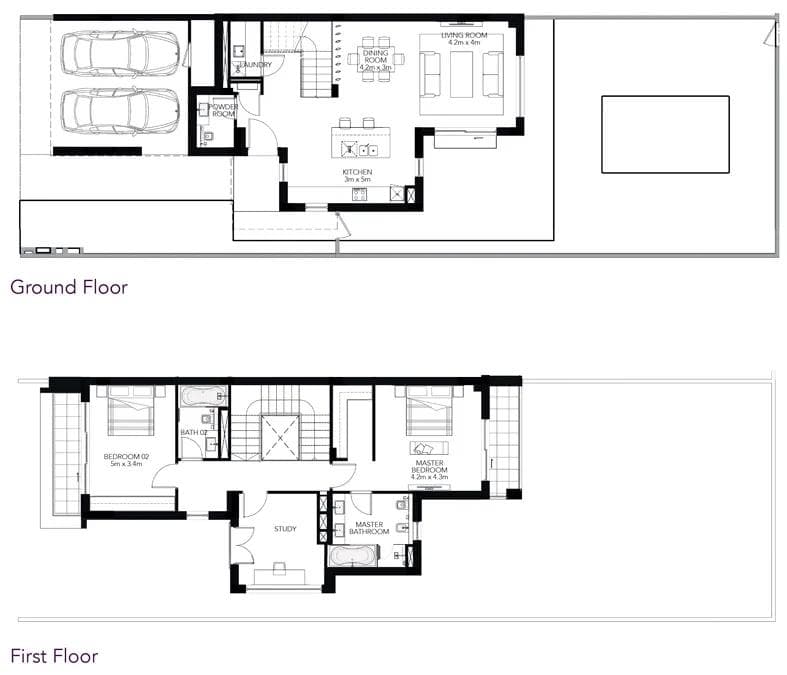 Yas Acres apartments floor plan 5
