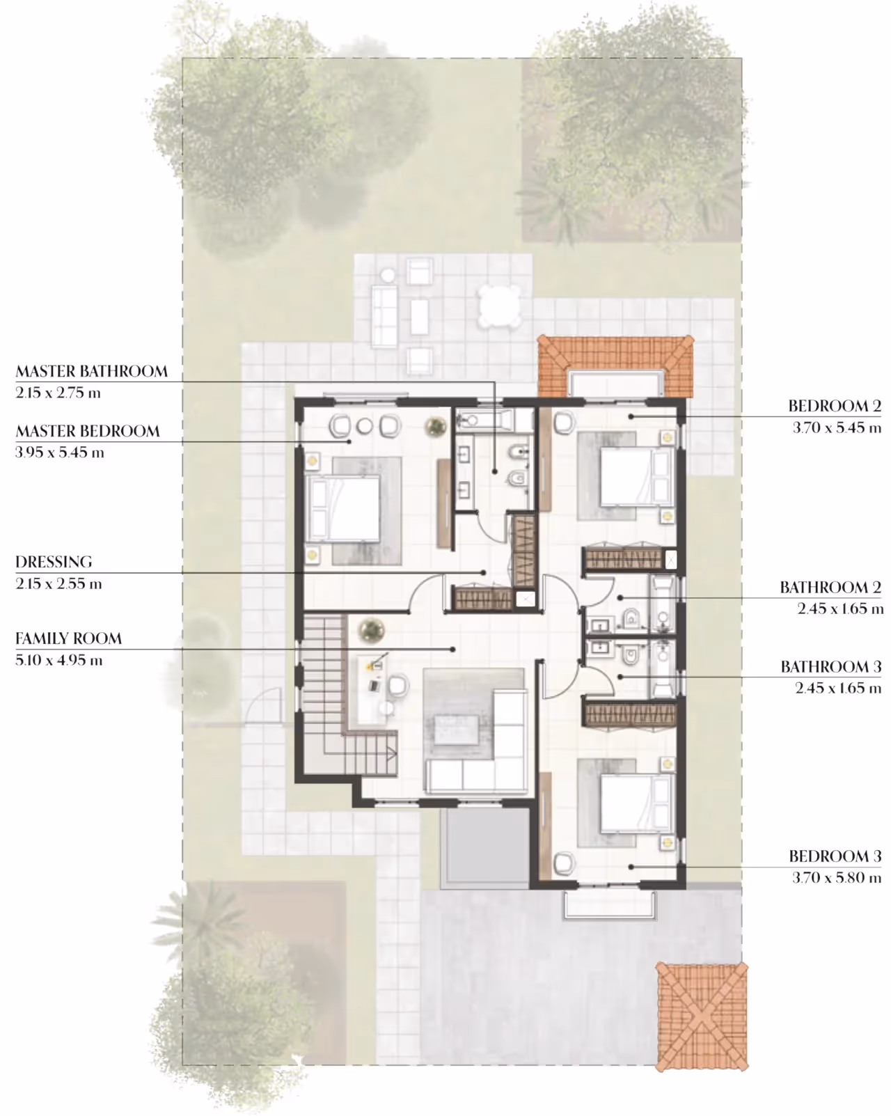 Bloom Living Almeria villa floor plan 1