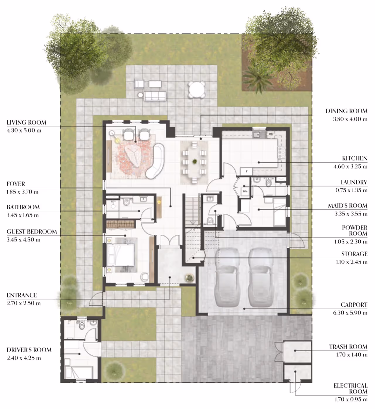 Bloom Living Almeria villa floor plan 3
