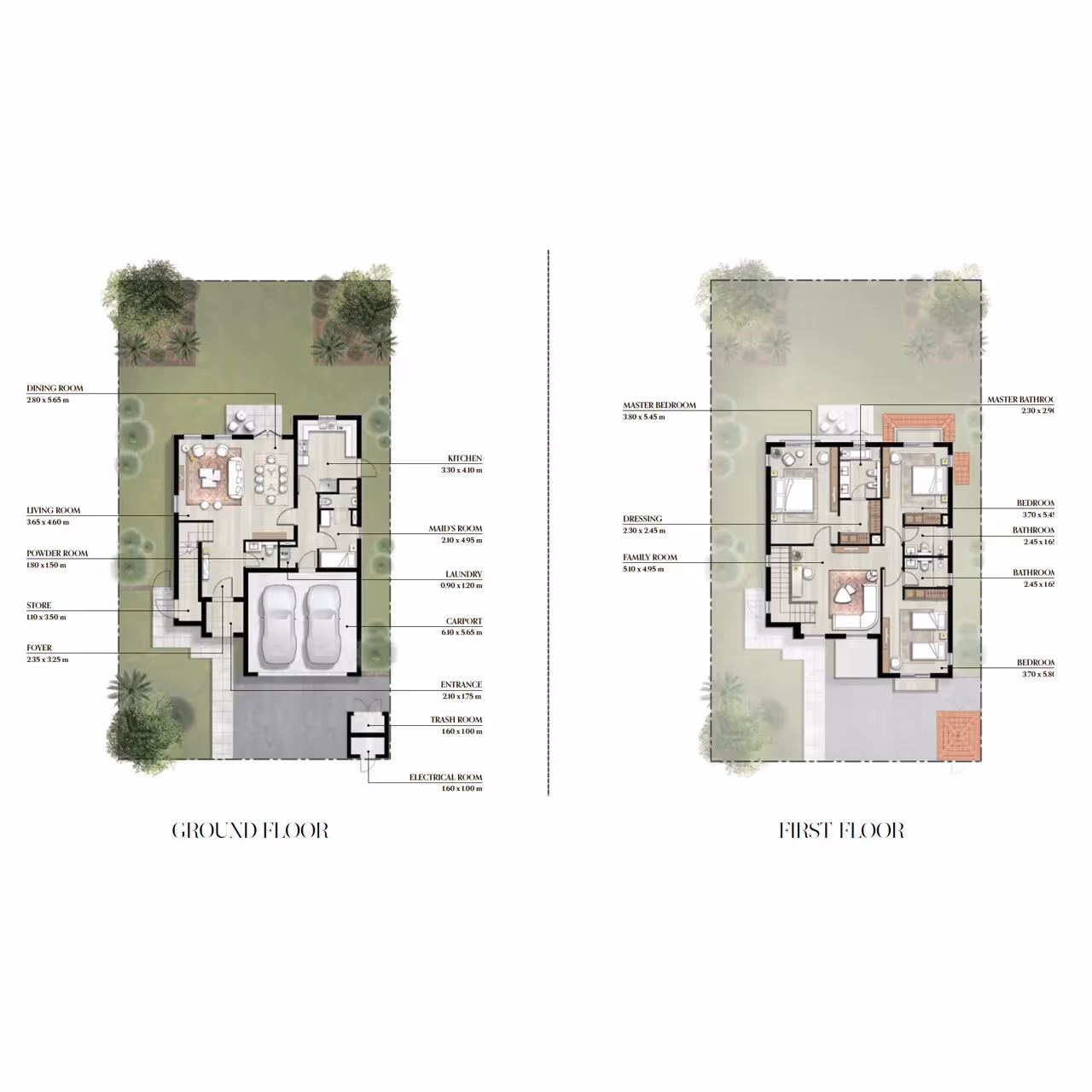 Bloom Living Marbella villa floor plan 1