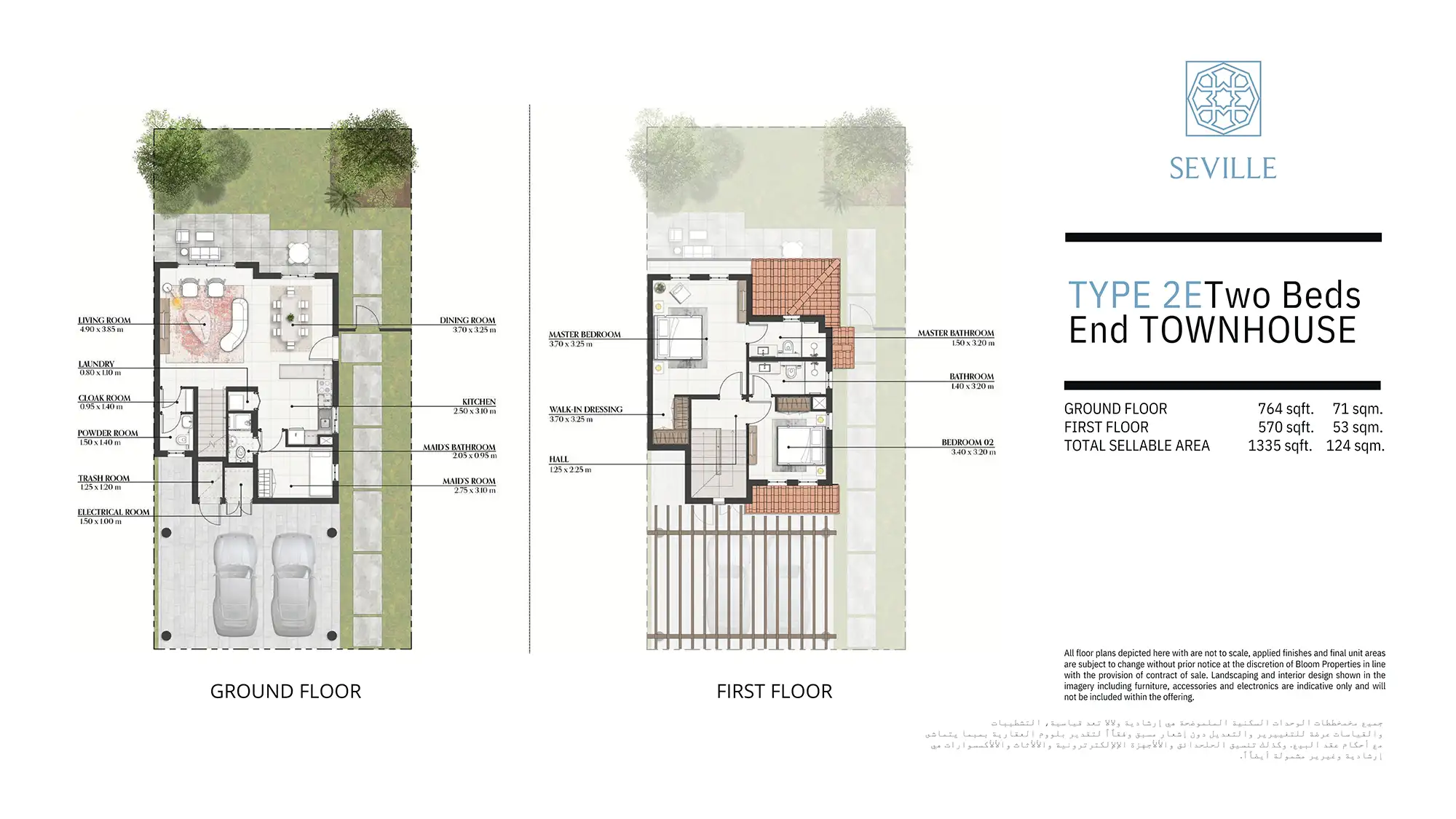 Bloom Living Seville apartments floor plan 2